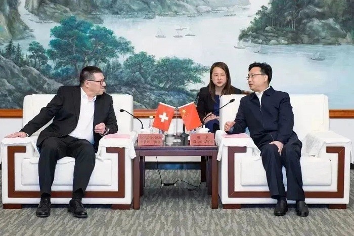 瑞士碎得集團(tuán)高層來訪常州國家高新區(qū)