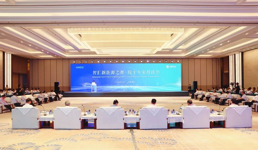 常州市舉行“智匯新能源之都·院士專家懇談會”