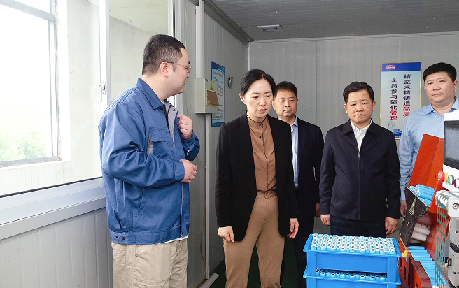 盛蕾專題調(diào)研電動自行車全鏈條安全監(jiān)管工作