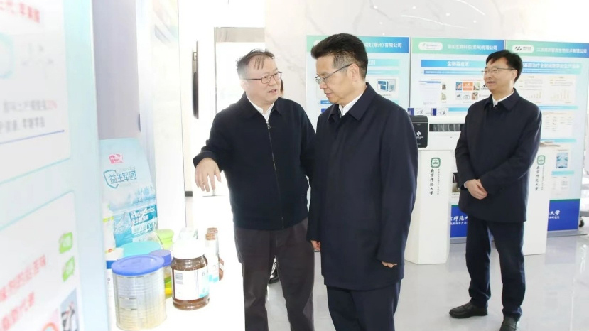 王劍鋒調(diào)研常州國(guó)家高新區(qū)